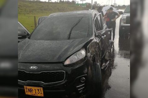 Tres jugadores del DIM sufren accidente en Llanogrande