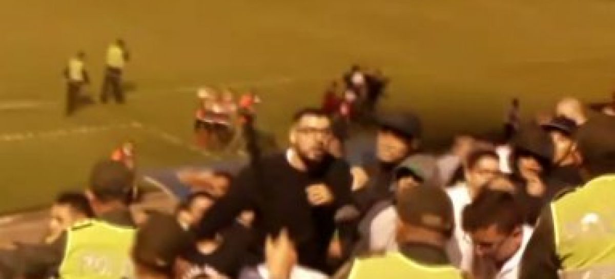 Supuesto líder de Los del Sur agredió a hincha en el Atanasio Girardot