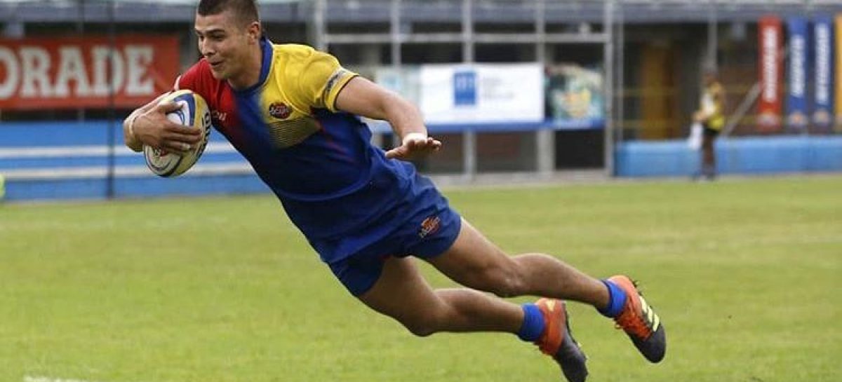 Diver Ceballos, el marinillo que es figura de Colombia en el Sudamericano de Rugby