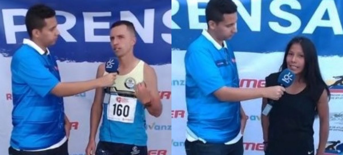 Un cejeño y una peruana, los ganadores de la Media Maratón de Rionegro