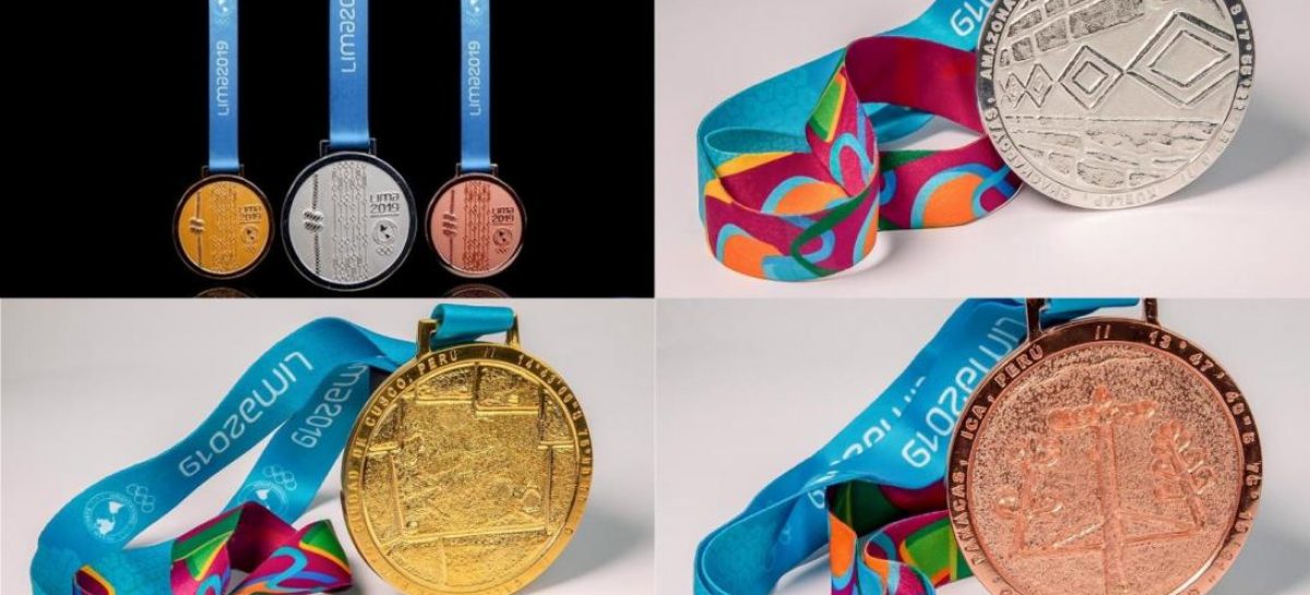 Así serán las medallas de los Juegos Panamericanos