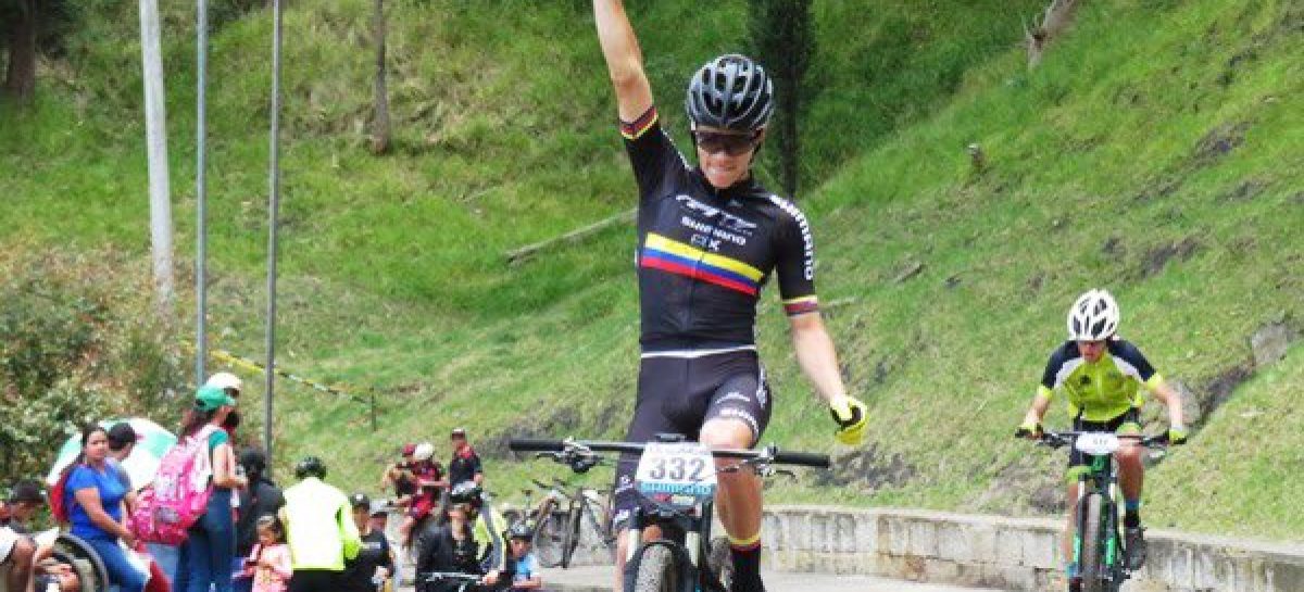 Jerónimo Bedoya ganó una nueva Válida de la Copa Colombia de MTB
