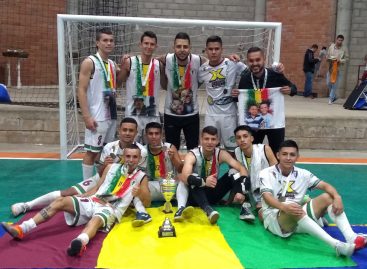 Quindío quedó campeón del Nacional de Fútbol de Salón en El Carmen
