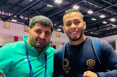 Dicther Hans Toro está listo para disputar el Mundial de Lucha en Kazajistán