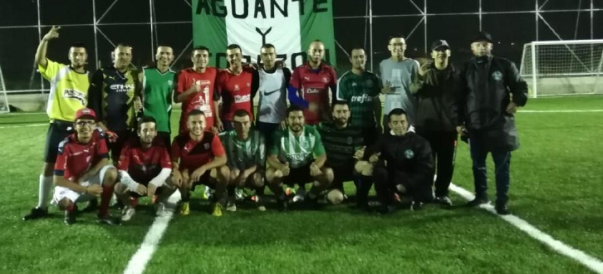 Barras del DIM y Nacional en La Ceja son ejemplo de convivencia