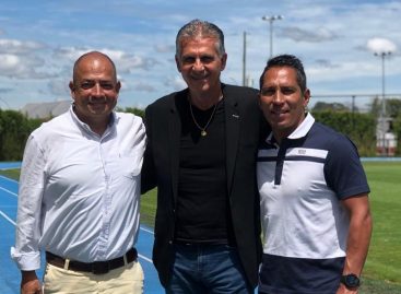 Carlos Queiroz visitó los campos de entrenamiento del Oriente Antioqueño