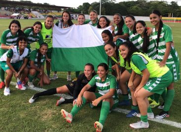 Baño dorado para Sara Sofía Martínez con la Selección Antioquia de Fútbol