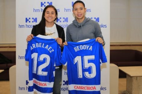Carolina Arbeláez fue presentada oficialmente por su nuevo equipo en España
