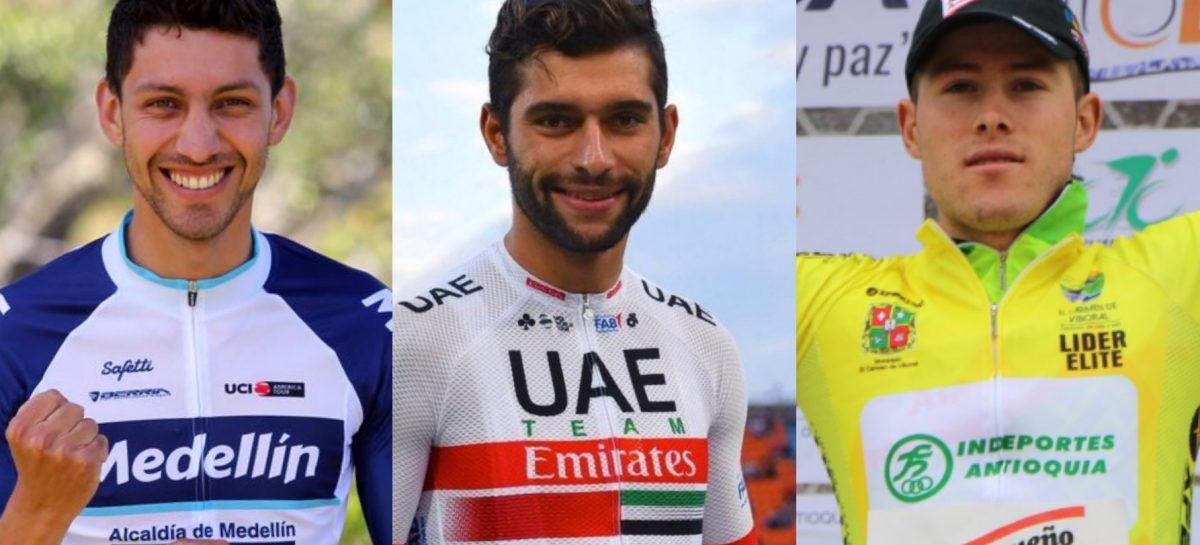 Vargas, Gaviria y Hernández: los representantes del Oriente en la Vuelta a San Juan