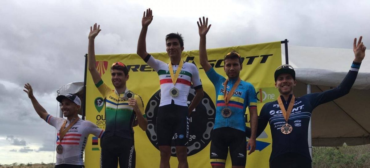 Ciclomontañista de El Retiro ganó medalla de bronce en Puerto Rico