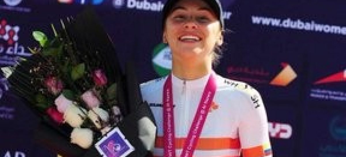 Daniela Atehortúa es la nueva campeona Sub-23 del Dubai Women’s Tour
