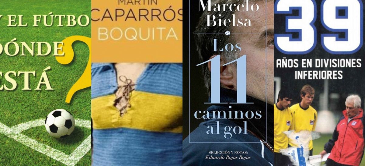 ¡11 libros de fútbol que seguro te encantarán!