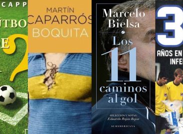 ¡11 libros de fútbol que seguro te encantarán!
