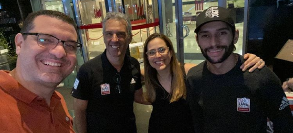 El cejeño Fernando Gaviria salió del hospital en Emiratos Árabes Unidos