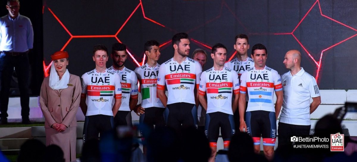 Seis ciclistas del UAE Team Emirates tendrían coronavirus, entre ellos un colombiano