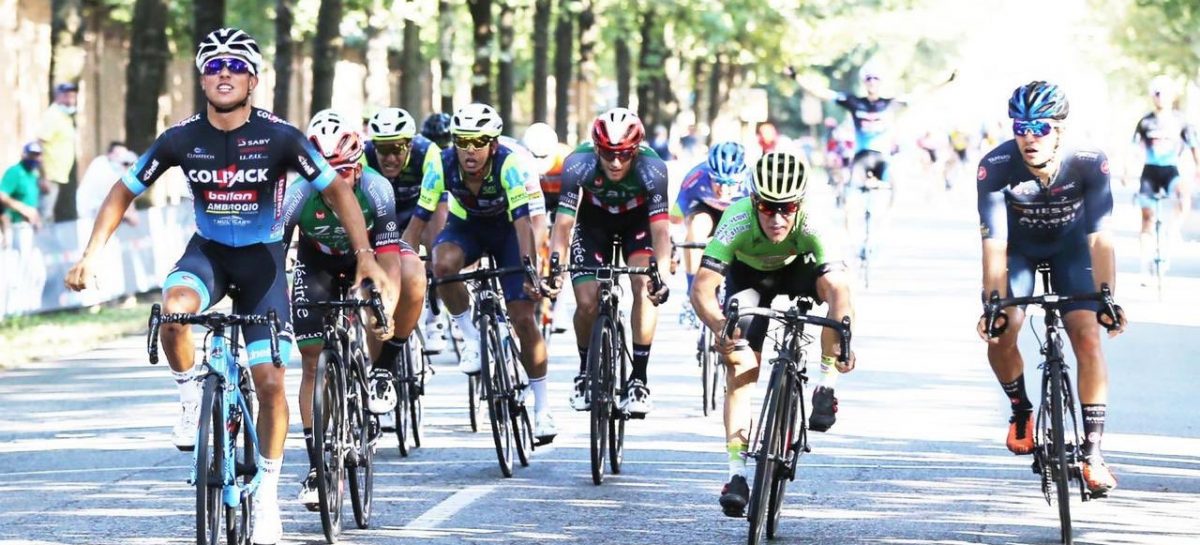 Nicolás Gómez, ciclista de El Carmen de Viboral, ganó la Casale Monferrato en Italia