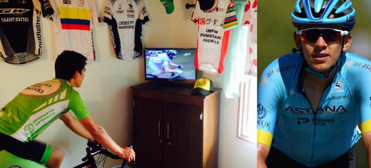 ¡Sueño cumplido! El joven que veía el Tour de Francia por TV en El Carmen, este año lo correrá