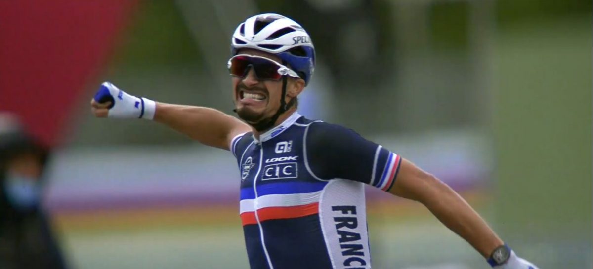 ¡Julian Alaphilippe, nuevo campeón mundial de ciclismo!