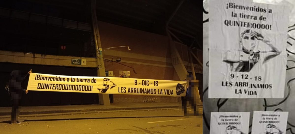 “¡Bienvenidos a la tierra de Quinterooooooo!”: así reciben a Boca Juniors en Medellín