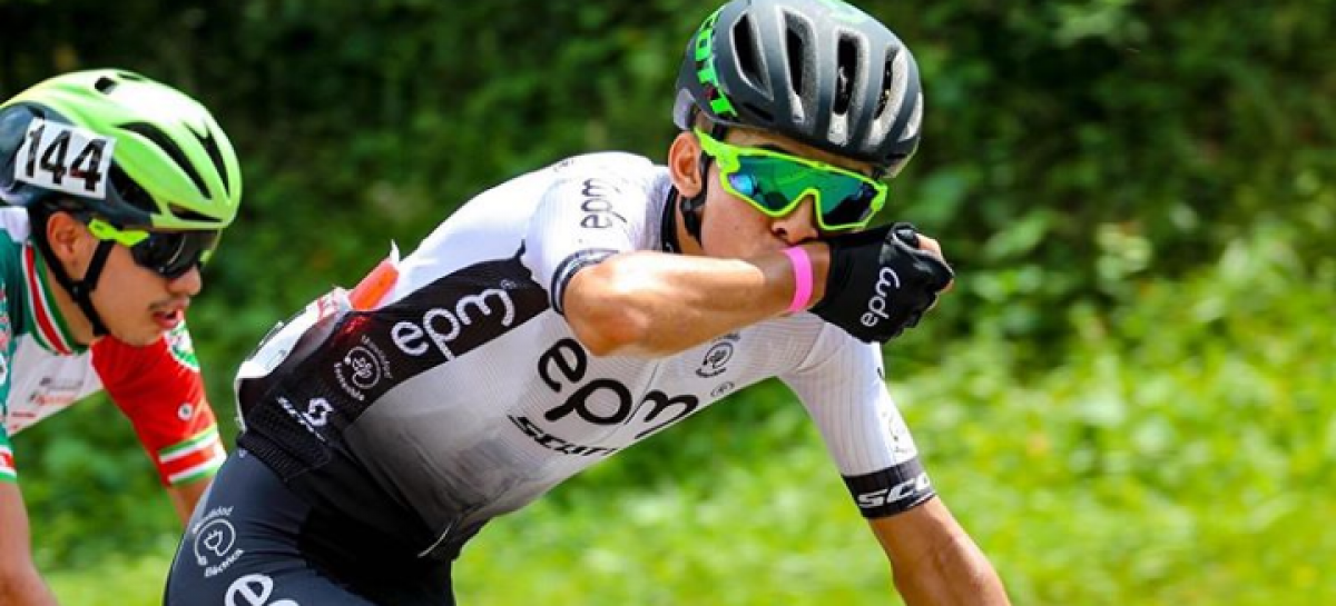 Duvian Galvis, de San Rafael, ganó la cuarta etapa de la Vuelta de la Juventud en Villavicencio