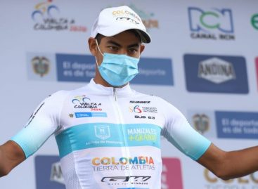 Diego Camargo es el nuevo líder de la Vuelta a Colombia; Salvador Moreno ganó la quinta etapa
