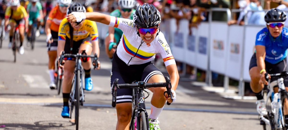 La carmelitana Lina Marcela Hernández ganó la primera etapa del Tour Femenino en Yopal