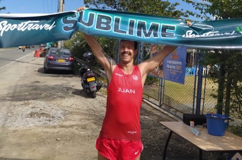 ¡Impresionante! A los 41 años, Juan Eugenio Valencia batió un récord mundial de Ultra Triatlón en el Oriente Antioqueño