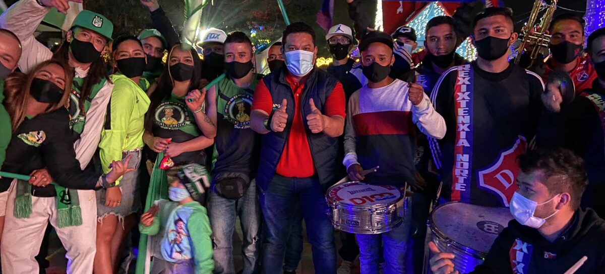 Con presencia de barristas del DIM y Atlético Nacional, fue institucionalizado el Día del Fútbol Rionegrero