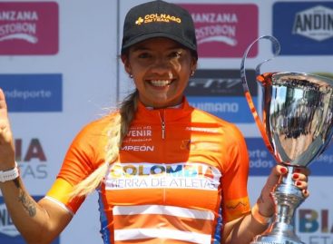¡Campeona! Lina Marcela Hernández, de El Carmen, ganó el título del Tour Femenino