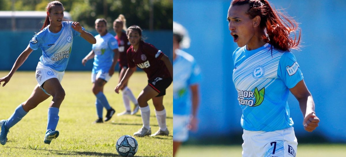 Mara Gómez se convirtió en la primera jugadora trans en debutar en el fútbol argentino