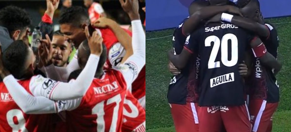 ¡La final es roja! Independiente Santa Fe y América de Cali jugarán por el título de la Liga Betplay