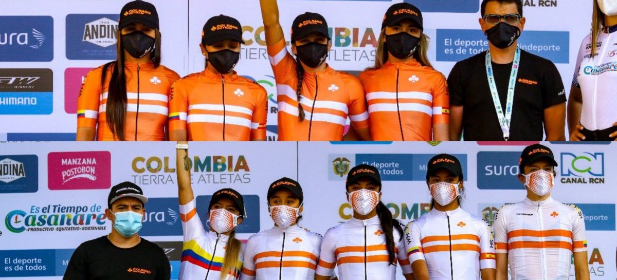 Ciclistas de El Carmen, La Unión y La Ceja cierran la temporada 2020 con el Tour Femenino en Casanare