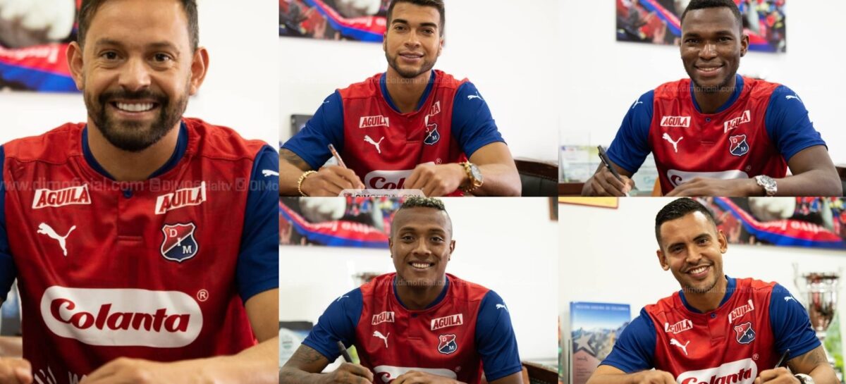 ¡Gutiérrez y Pineda firmaron! Ya son cinco las nuevas caras del DIM para la temporada 2021