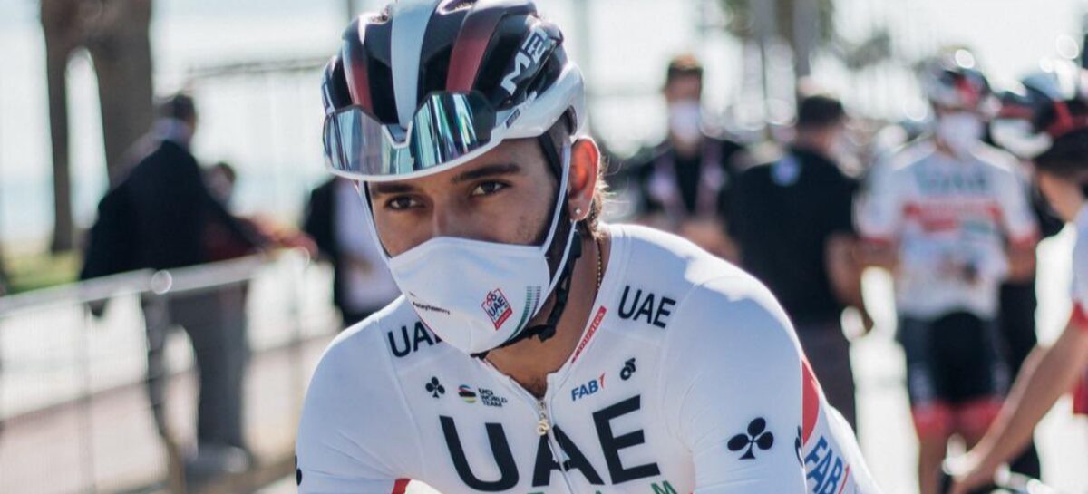 El UAE Team Emirates ofrecerá la vacuna anticovid a Fernando Gaviria y demás miembros de la escuadra