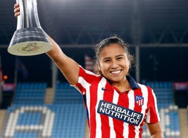 Leicy Santos, campeona de la Supercopa de España con Atlético de Madrid