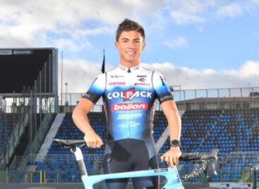 Nicolás Gómez, de El Carmen, ya se unió a los entrenamientos del Team Colpack Ballan en Italia