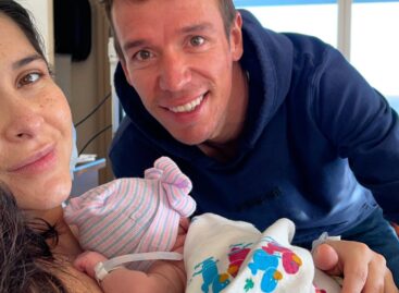 ¿El motivo del temblor en Urrao? Nació Carlota, la hija de Rigoberto Urán