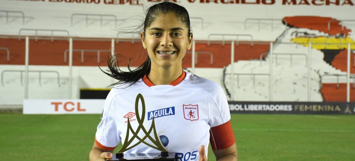 Catalina Usme fue la figura en la clasificación de América en la Copa Libertadores