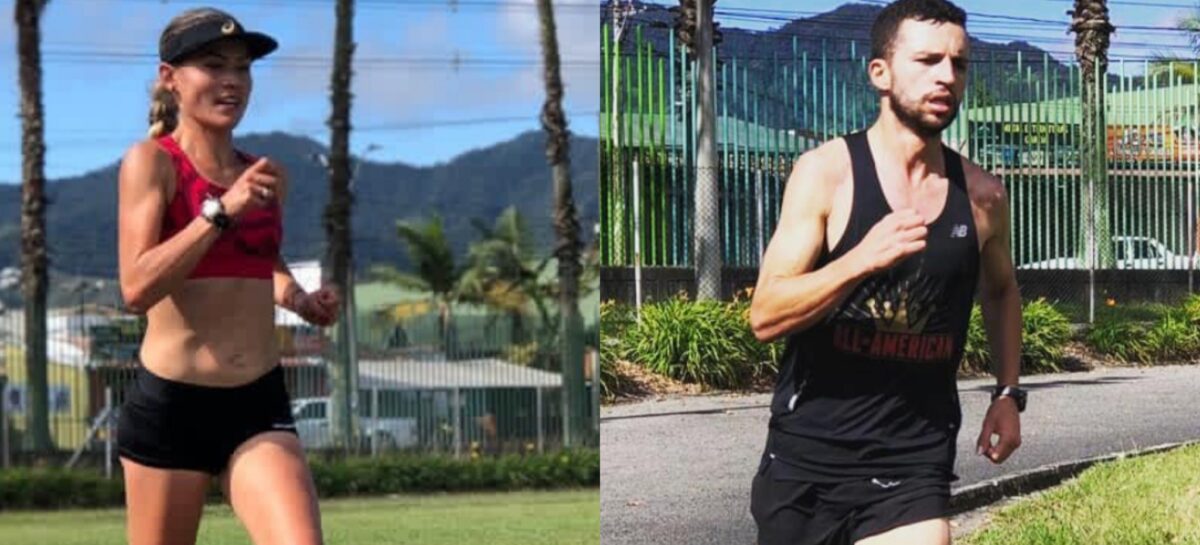 Carolina Tabares y David Gómez, dos cejeños que competirán en el Grand Prix de Atletismo en Argentina
