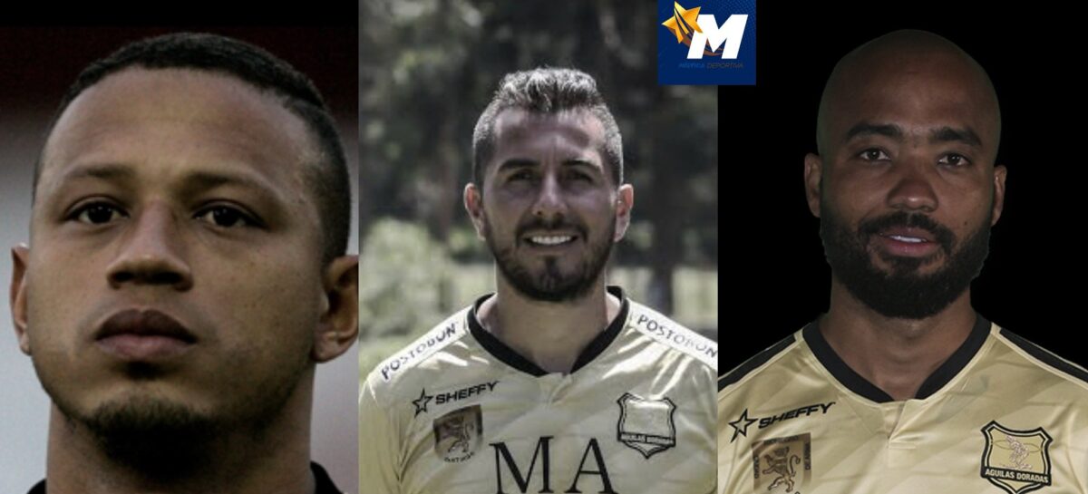 Anthony Uribe, John Pérez y Luis Payares, no continuarán en Águilas Doradas