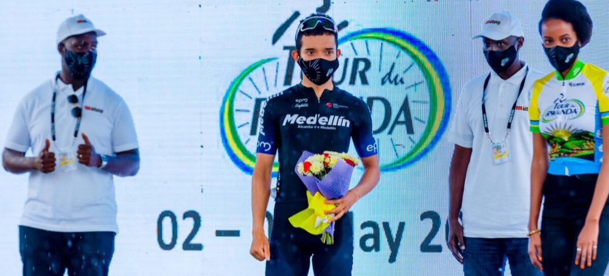 El Antioqueño Brayan Sánchez ganó la primera etapa del Tour de Ruanda