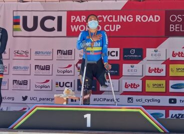 Carolina Munevar, campeona de la CRI en la Copa Mundo de Paracycling en Bélgica