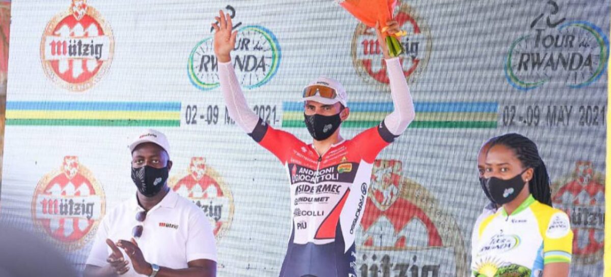 El colombiano Jhonatan Restrepo ganó la penúltima etapa del Tour de Ruanda