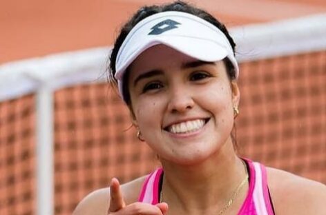 A sus 19 años, María Camila Osorio accedió al cuadro principal de Roland Garros