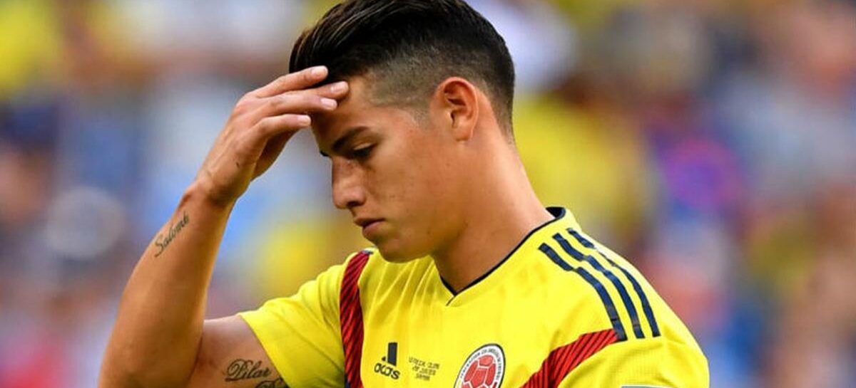 ¡Desconvocado! James Rodríguez se perderá las Eliminatorias y la Copa América