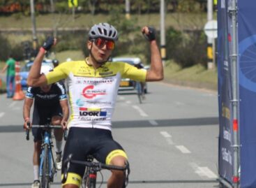 Andrés Mancipe, ganador de la segunda etapa de la Clásica de Rionegro