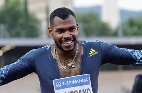 Anthony Zambrano se impuso en la final de los 400 metros de la Liga de Diamante