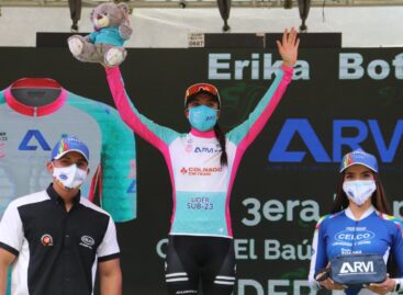 Erika Botero, de La Unión, es líder Sub 23 de la Vuelta a Guatemala