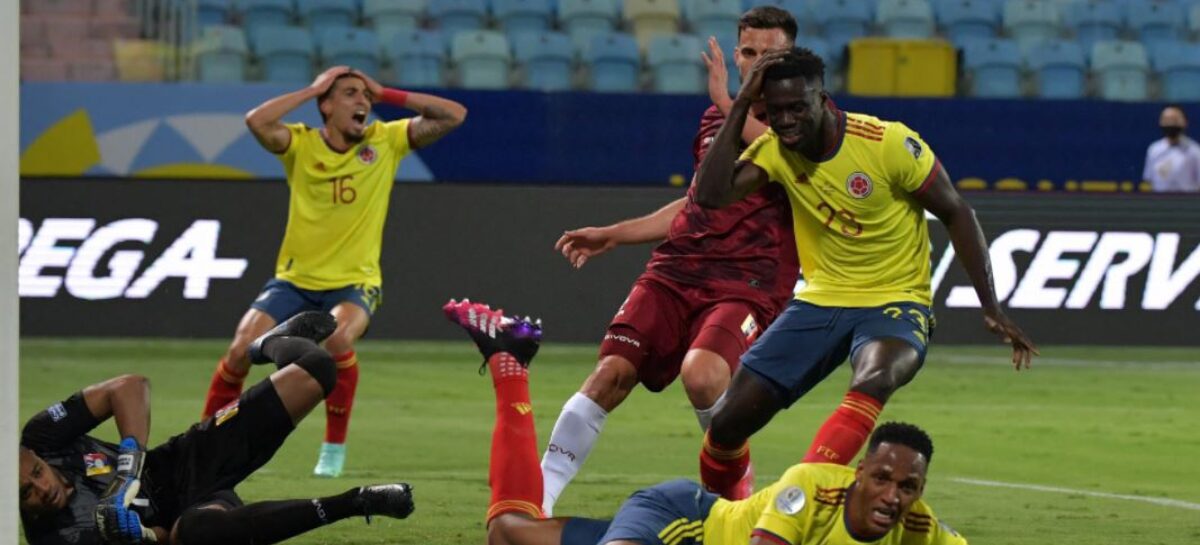 ¡Faltó efectividad! Colombia no pudo derrotar a Venezuela en la Copa América