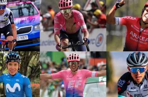 ¡Los seis ciclistas que representarán a Colombia en el Tour de Francia!